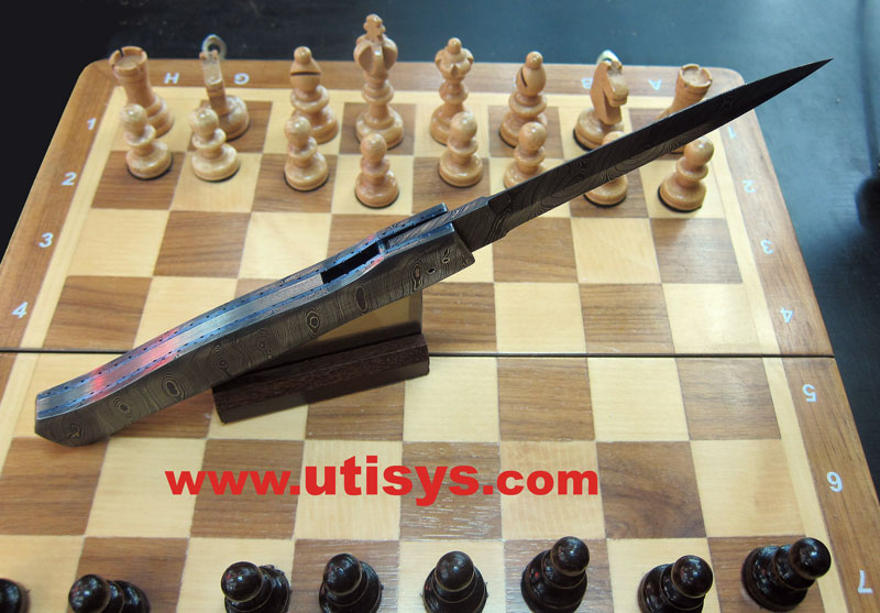   Reese Weiland Damascus Stiletto Auto 
