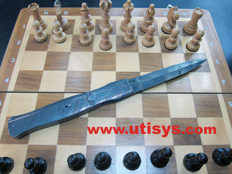   Reese Weiland Damascus Stiletto Auto 