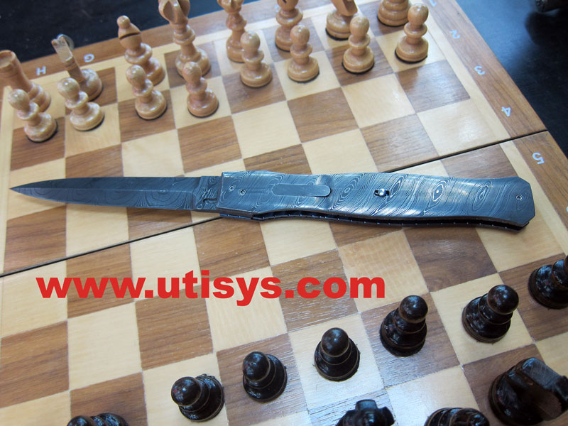   Reese Weiland Damascus Stiletto Auto 