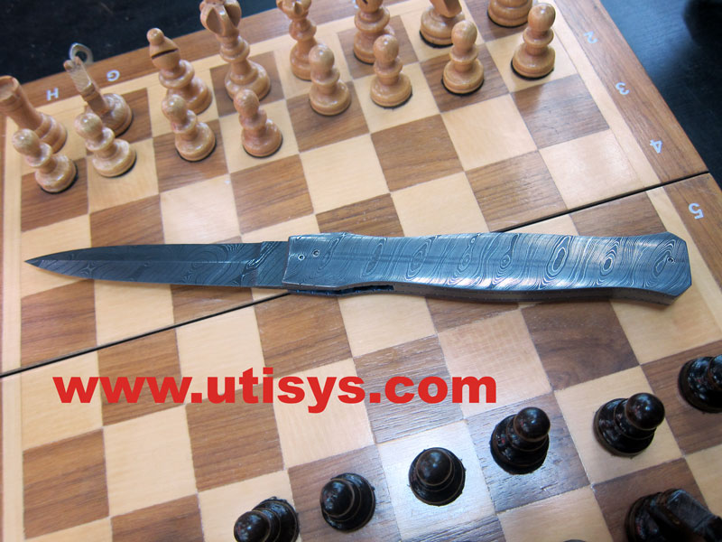   Reese Weiland Damascus Stiletto Auto 